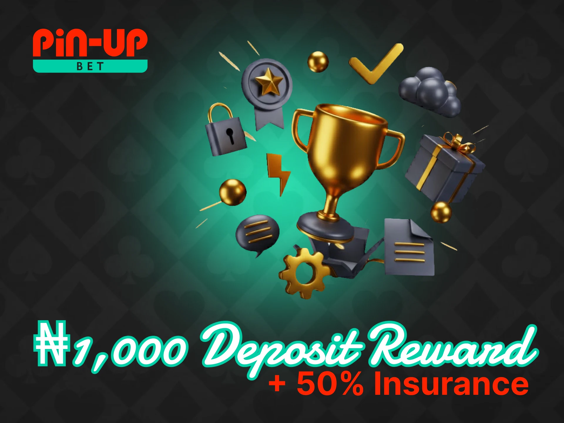 ₦1,000 Deposit Reward + 50% Insurance