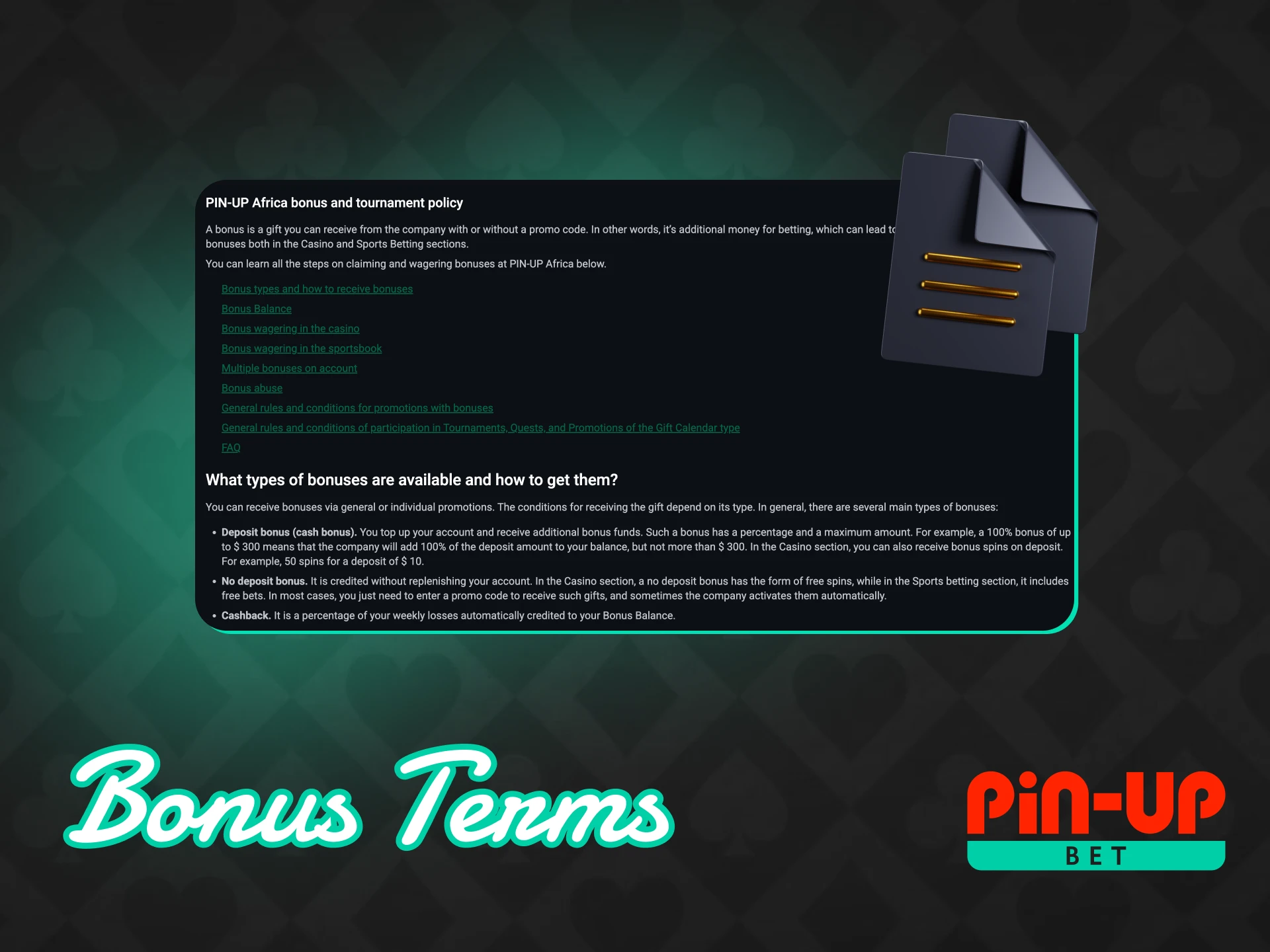 Bonus Terms